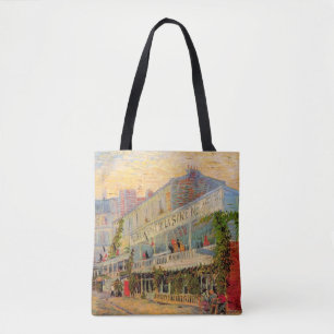 Bolso De Tela Restaurante Sirene, Asnières por Vincent van Gogh