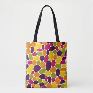Bolso De Tela Resumen 160417 - Colores de ciruela