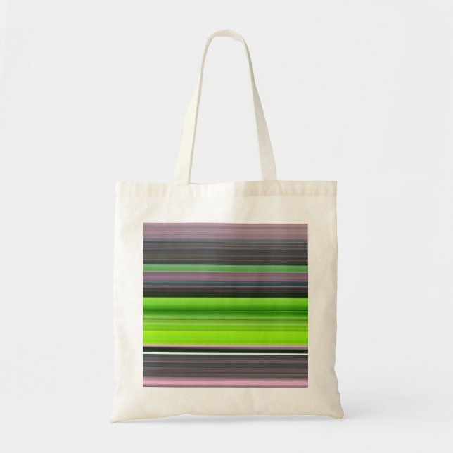 Bolso De Tela Resumen #1: Lime y gris (Frente)
