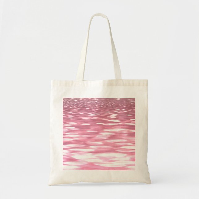 Bolso De Tela Resumen #3: Brillo rosa (Frente)