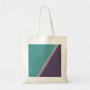 Bolso De Tela Resumen Art Turquoise Purple