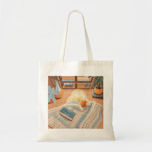 Bolso De Tela Resumen cálido y acogedor estilo Boho