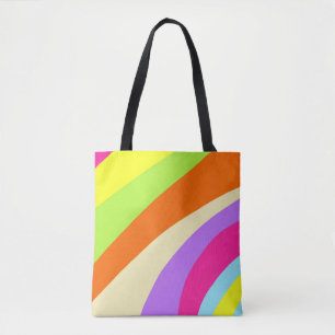 Bolso De Tela Resumen colorido