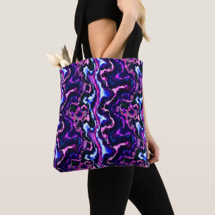 Bolso De Tela Resumen colorido