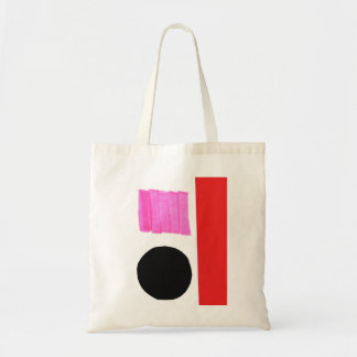 Bolso De Tela Resumen colorido de arte Minimalista moderno