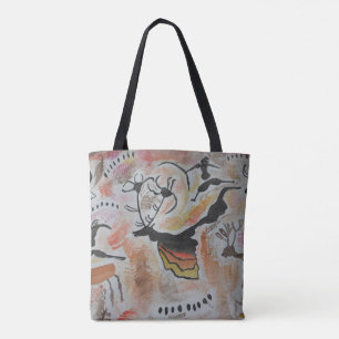 Bolso De Tela Resumen de arte rupestre