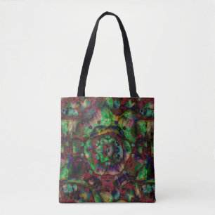 Bolso De Tela Resumen de brote de flores de bonito