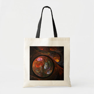 Bolso De Tela Resumen de conexión fluida Art Tote Bag
