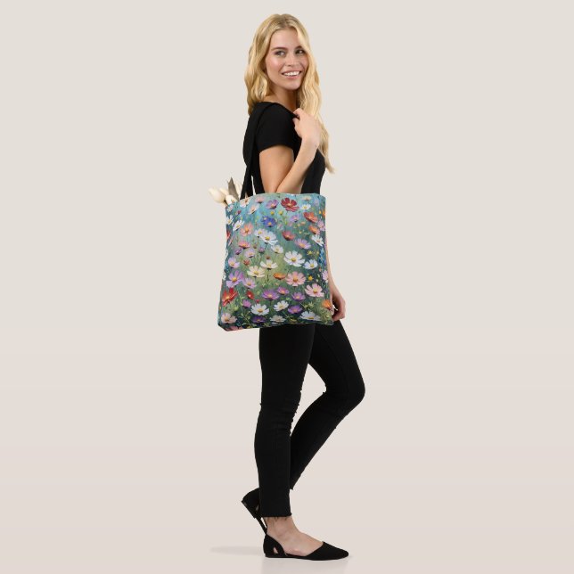 Bolso De Tela Resumen de Cosmos Garden (Puesto)