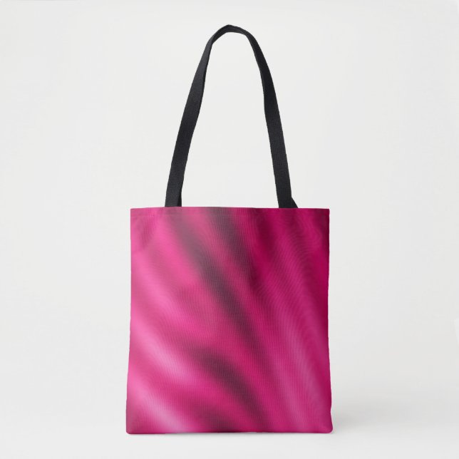 Bolso De Tela Resumen de degradado de Crimson (Anverso)