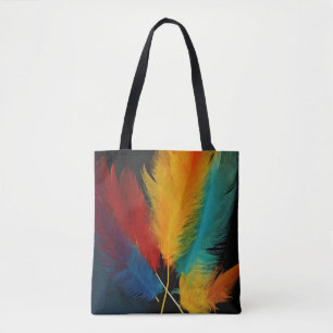 Bolso De Tela Resumen de Feather del Suroeste