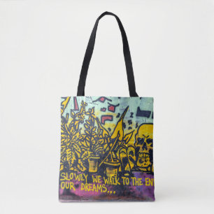 Bolso De Tela Resumen de graffiti arte urbano