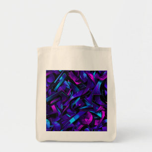 Bolso De Tela Resumen de Graffiti Street Swirl