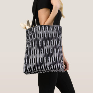 Bolso De Tela Resumen de Grillwork