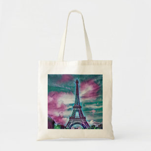 Bolso De Tela Resumen de la Torre Eiffel 