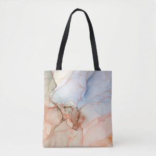 Bolso De Tela Resumen de lujo: Alcohol Ink Art