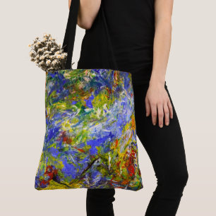 Bolso De Tela Resumen de Sky Art