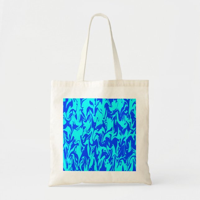 Bolso De Tela Resumen de Swirl (Frente)