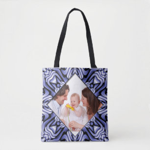 Bolso De Tela Resumen del marco Kaleidoscope 1 + su foto