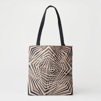 Bolso De Tela Resumen Diseño sin soldadura geométrico
