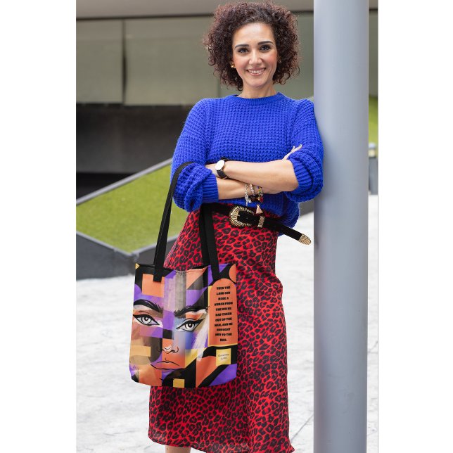 Bolso De Tela Resumen El Señor Hizo Una Mujer Cristiana Fe (Subido por el creador)