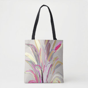 Bolso De Tela Resumen Estilo de arte de vectores de plantas trop