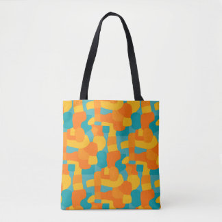 Bolso De Tela Resumen Formas mosaico 310722