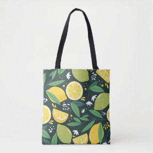 Bolso De Tela Resumen Lemon: Arte Moderno Sin Maravillas.