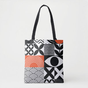 Bolso De Tela Resumen moderno: tela de diseño artístico.