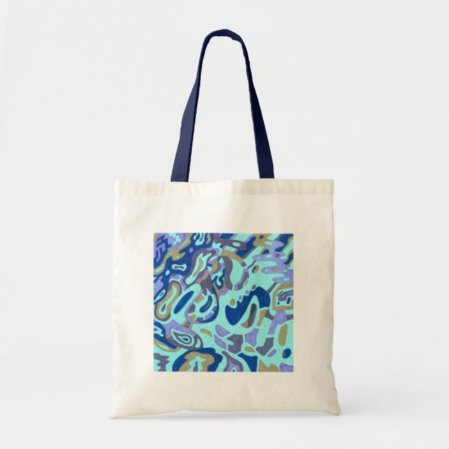 Bolso De Tela Resumen original "Deep is the Ocean" (Frente)