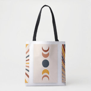 Bolso De Tela Resumen Posters de Sun Moon Boho