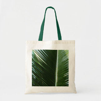 Bolso De Tela Resumen verde tropical de palmeras que se abruman