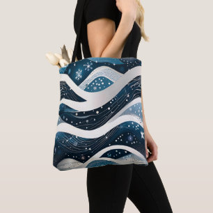 Bolso De Tela Resumen Winter Wonderland