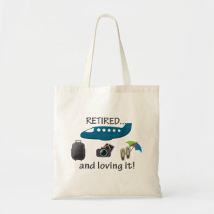 Bolso De Tela Retirado y amándolo vacaciones