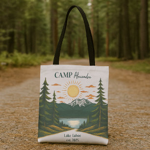 Bolso De Tela Retiro de fin de semana de campamento ruso Bachelo