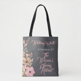 Bolso De Tela Retiro de Primavera para Mujeres Flor Silvestre Ro