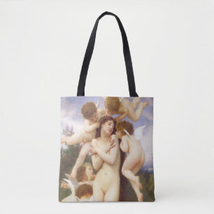 Bolso De Tela Retorno de primavera (Le Printemps) por Bouguereau