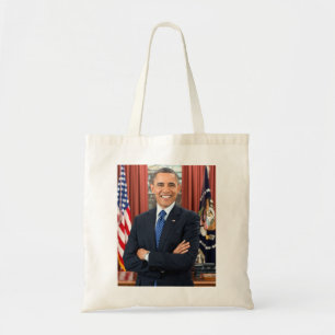 Bolso De Tela Retrato de Barack Obama
