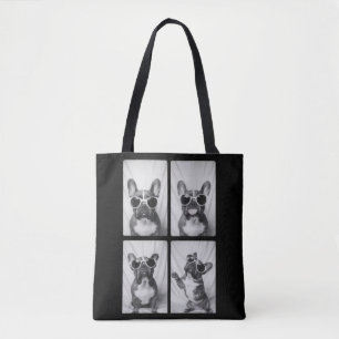 Bolso De Tela Retrato de Bulldog francés