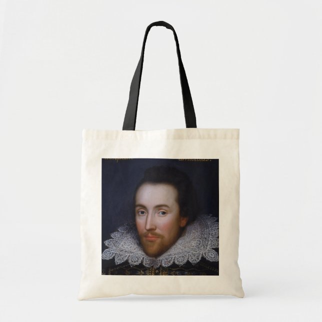 Bolso De Tela Retrato de Cobbe del tote de Shakespeare (Frente)