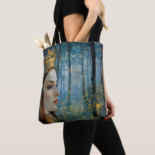 Bolso De Tela Retrato de cuento de hadas de corazón perdido de l