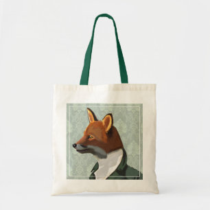 Bolso De Tela Retrato de Dandy Fox 2