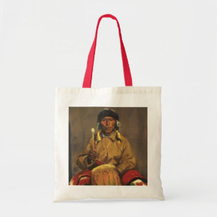 Bolso De Tela Retrato de Dieguito Roybal por Robert Henri