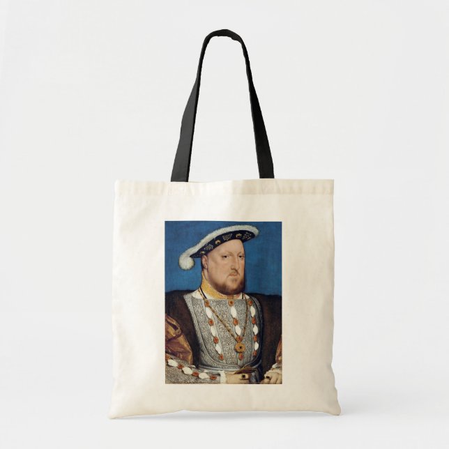Bolso De Tela Retrato de Enrique VIII de Inglaterra, Holbein (Frente)