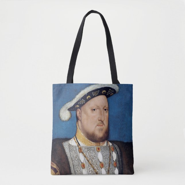 Bolso De Tela Retrato de Enrique VIII de Inglaterra, Holbein Tot (Anverso)