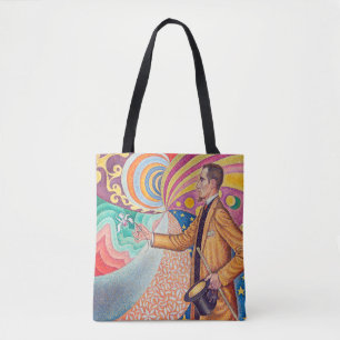 Bolso De Tela Retrato de Félix Feneon, Signac