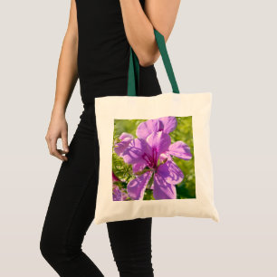 Bolso De Tela Retrato de flor