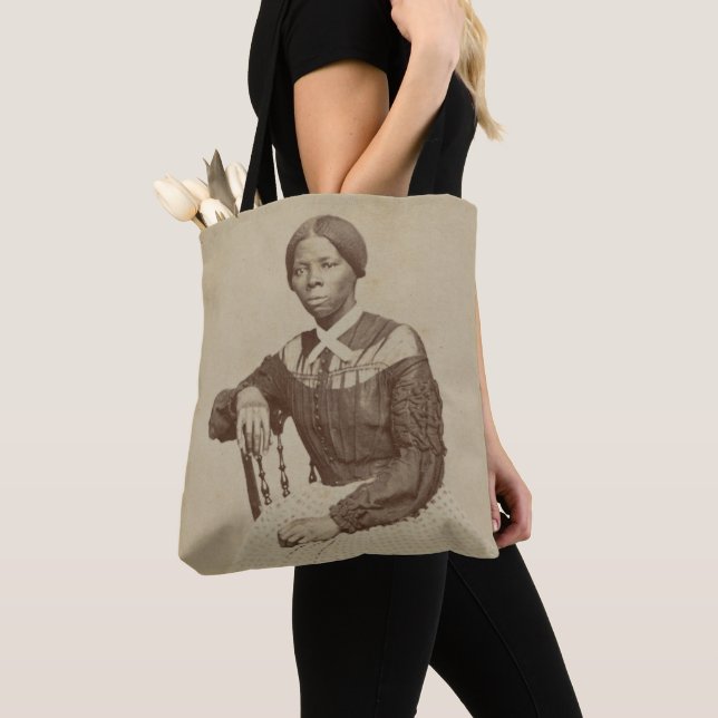 Bolso De Tela Retrato de Harriet Tubman el | 1868-69 (Detalle)