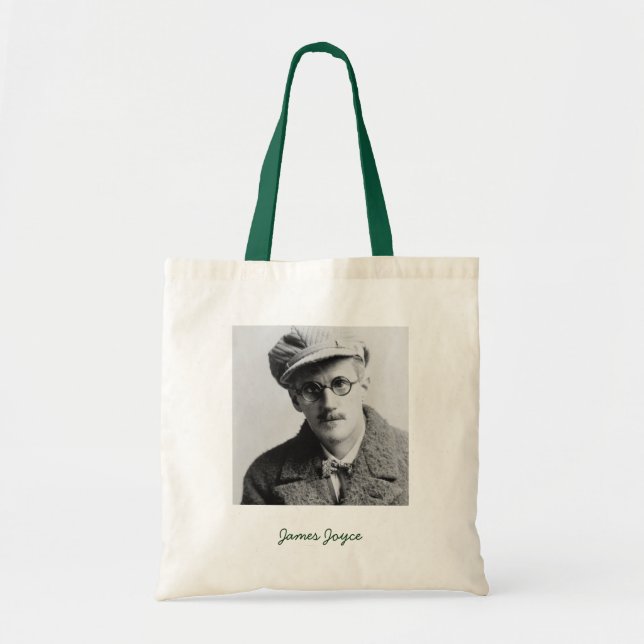 Bolso De Tela Retrato de James Joyce (Frente)