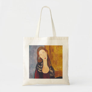 Bolso De Tela Retrato de Jeanne Hebuterne de Amedeo Modigliani